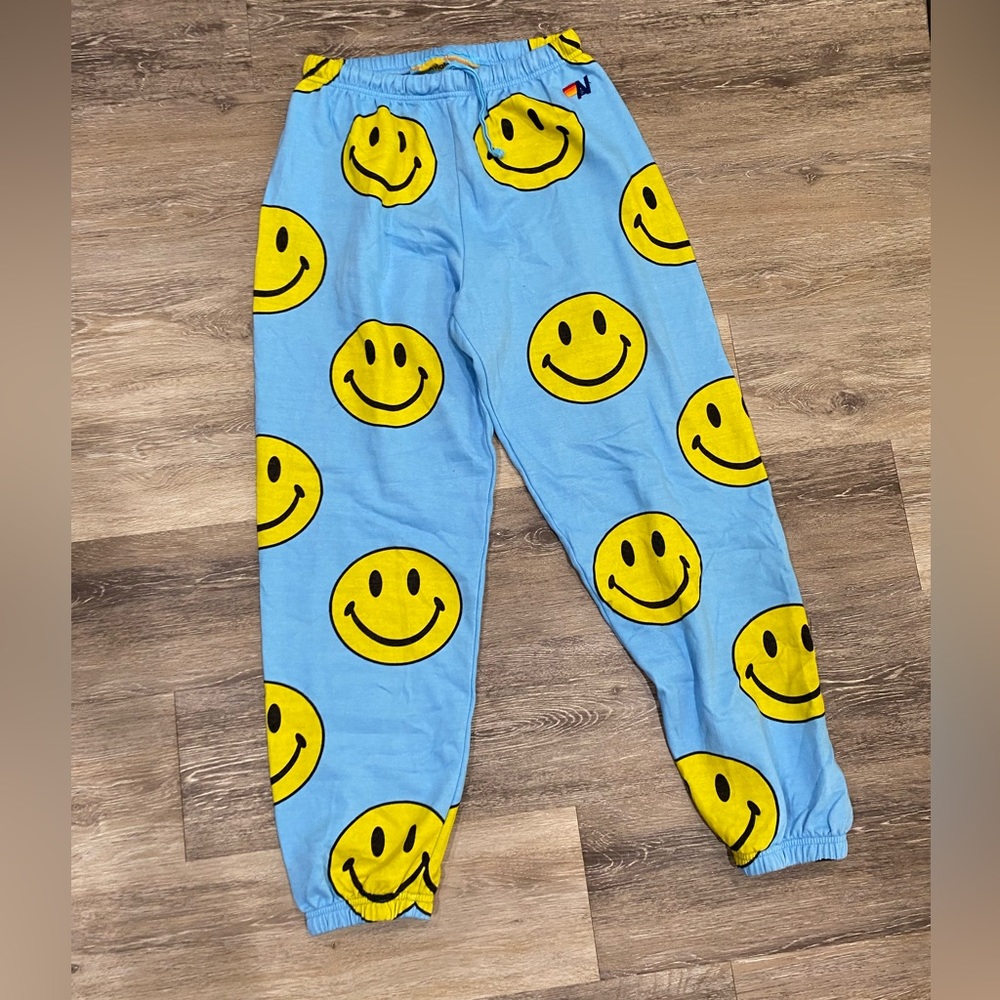AV Nation Smiley Repeat Women's Sweatpants